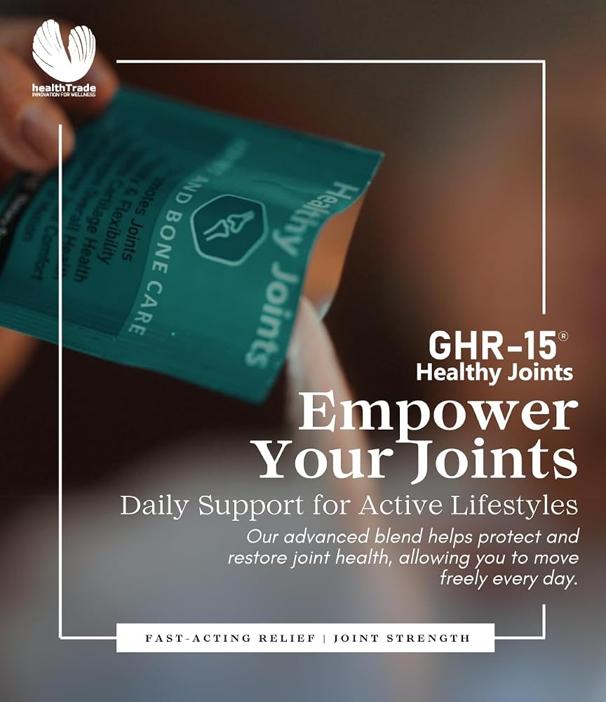 GHR-15 Healthy Joints Collagen Peptides Joint Support - 8.81 oz - image 3