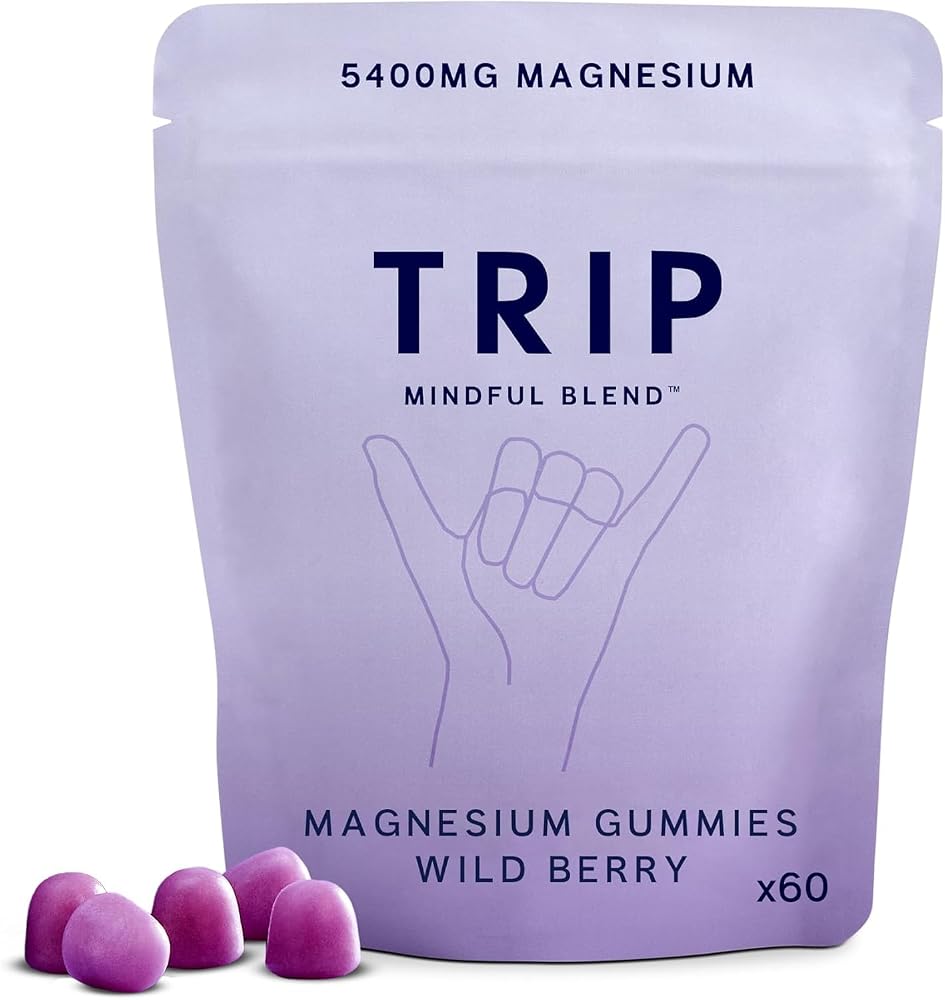 TRIP Gummies with 2000mg Lion’s Mane Mushrooms Extract Per Serving