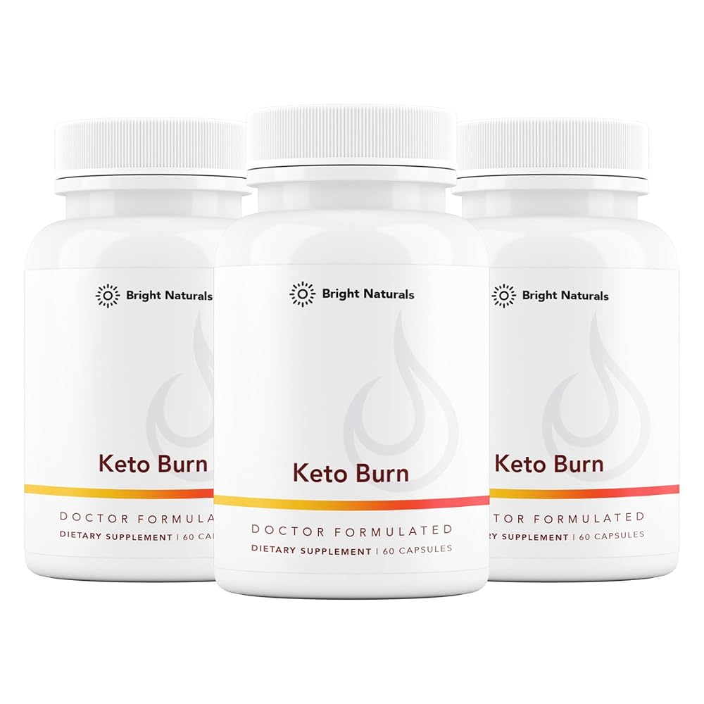 Bright Naturals Keto Burn - Keto BHB Supplement for Keto Diet