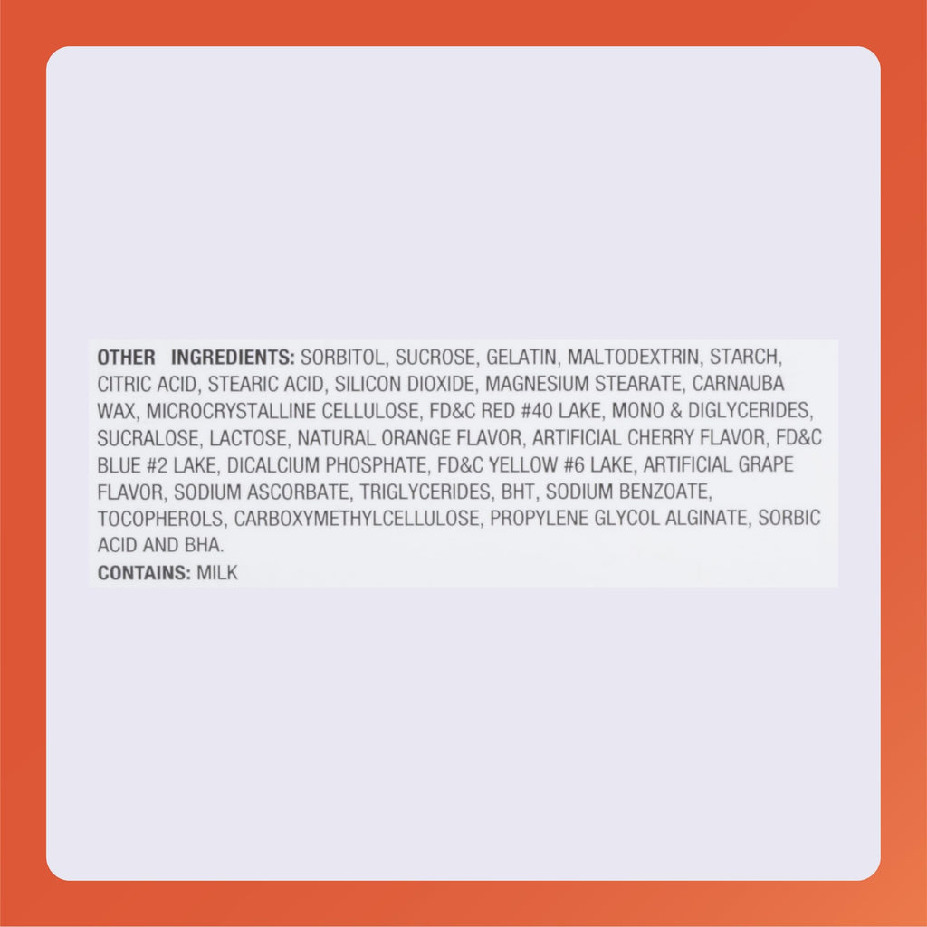 Rugby Children's Chewable Multivitamin Tablets - 250 Count - image 7
