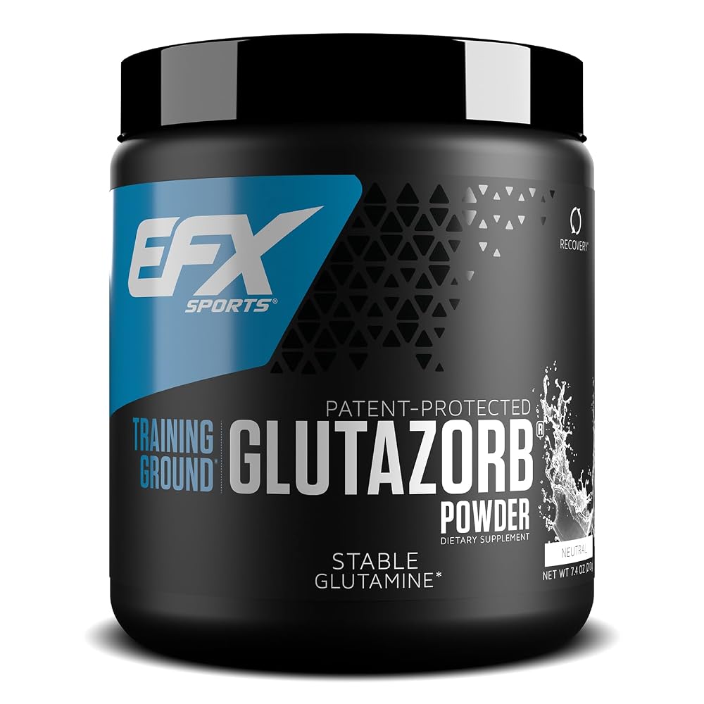 EFX Sports Training Ground Glutamine Powder - 140 Servings