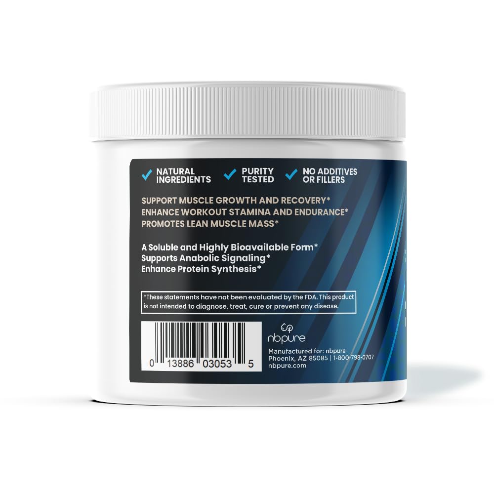 nbpure Performance Leucine+ PepForm Peptides Powder - 200g - image 2
