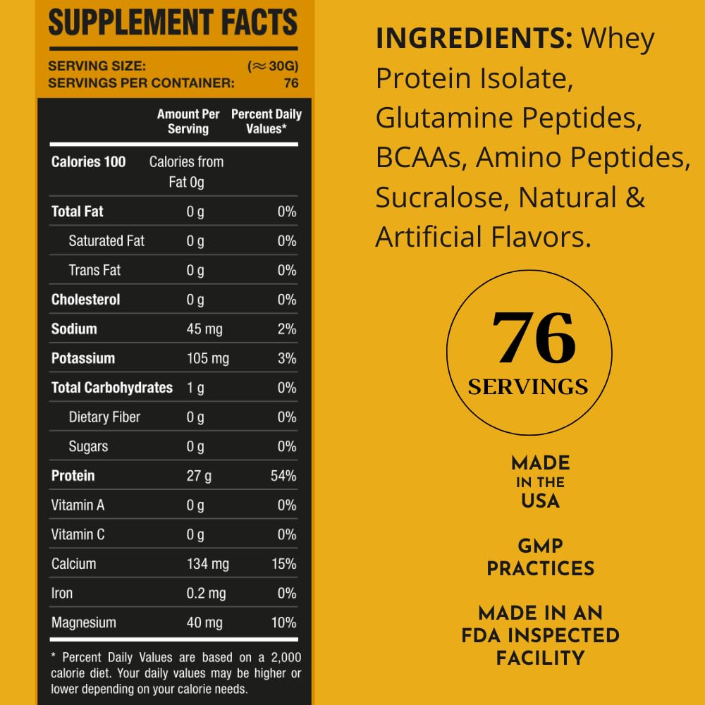 RSN Royal 100% Isolate Protein Powder