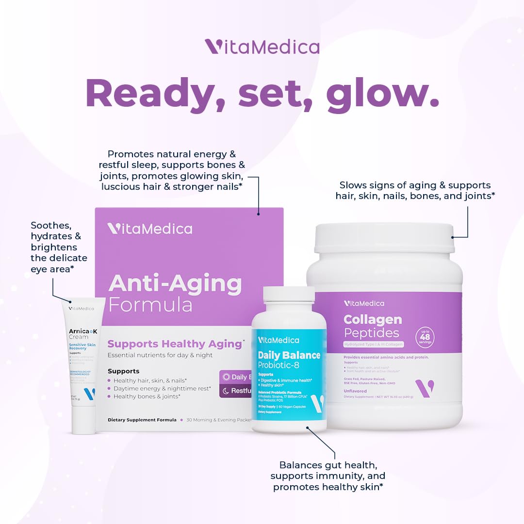 VitaMedica Anti-Aging AM/PM Multivitamin Packets - 30 Packs - image 5