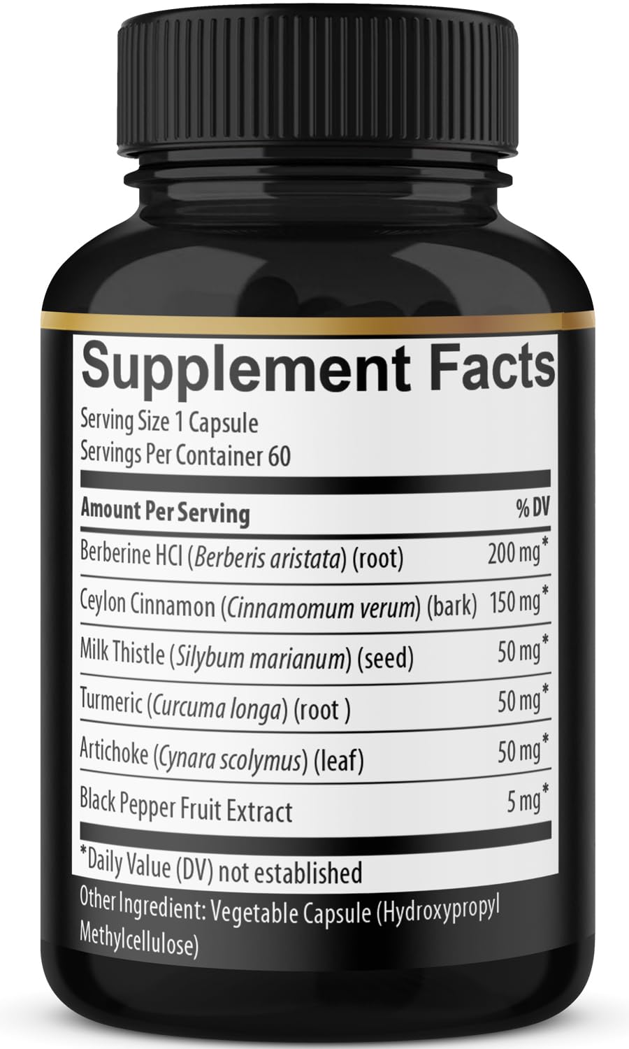 BMVINVOL Berberine Capsules with Ceylon Cinnamon