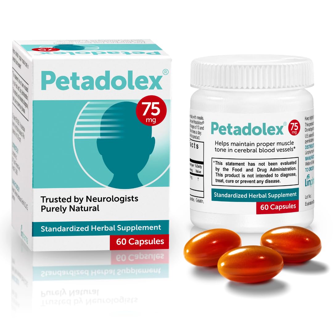 Petadolex Butterbur Extract 75mg - 60 Capsules