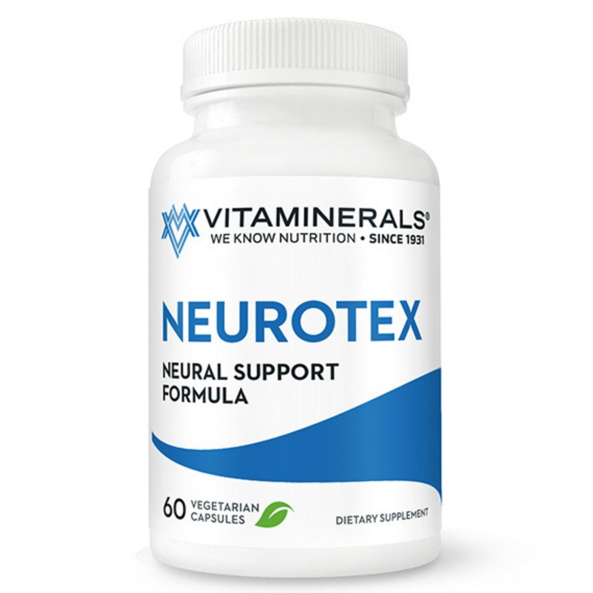 Vitaminerals Neurotex B-Complex Nervous System Support - 60 Capsules
