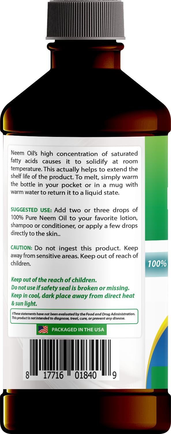 Best Naturals 100% Pure Neem Oil