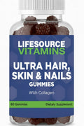 LifeSource Vitamins Ultra Hair, Skin & Nails with Collagen - 60 Gummies