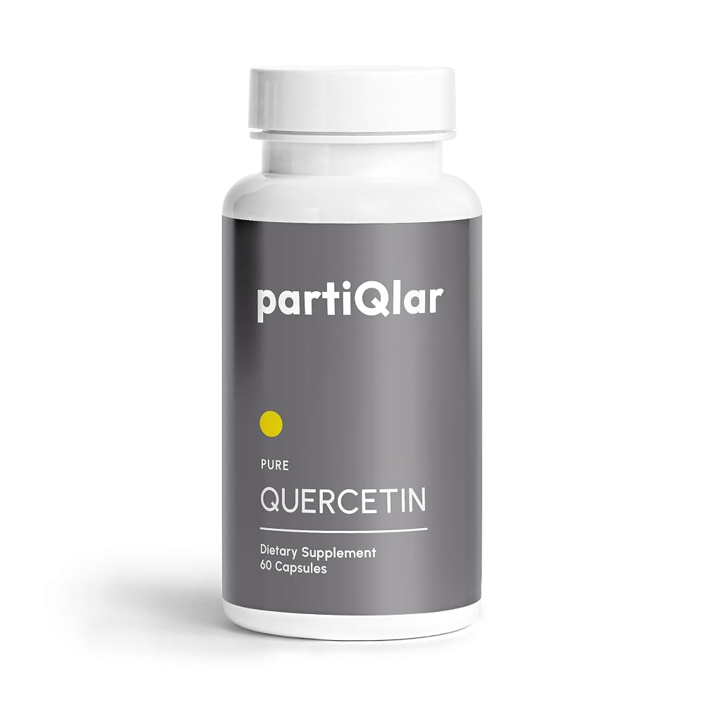 partiQlar Quercetin 500mg Immune & Sinus Support - 60 Capsules