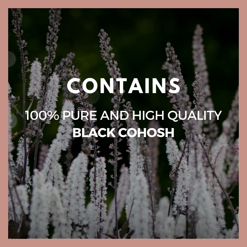 Remedy's Nutrition Black Cohosh 1,000 mg - 60 Vegan Capsules - image 4