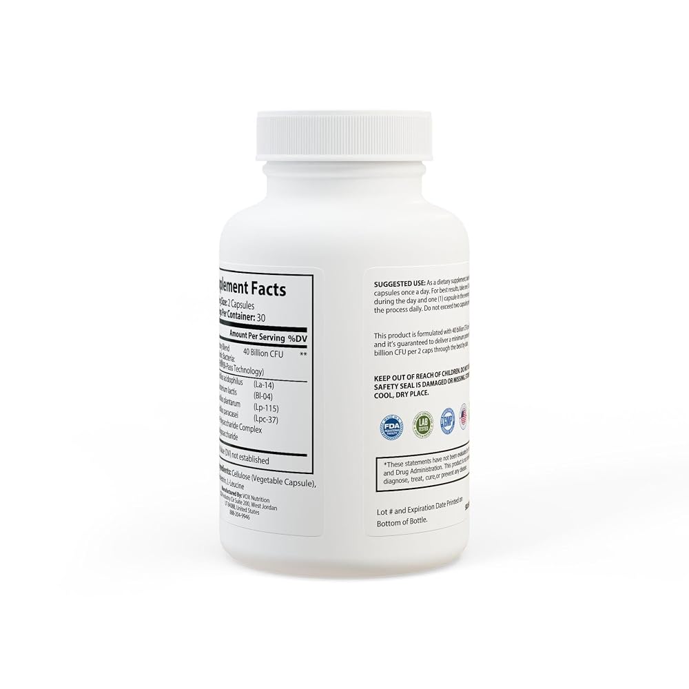 VITA JKORE Probiotics Supplement 40 Billion CFU - 60 Capsules - image 4