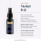 Quicksilver Scientific Methyl B12 1000mcg Liquid - 90 Servings - image 6