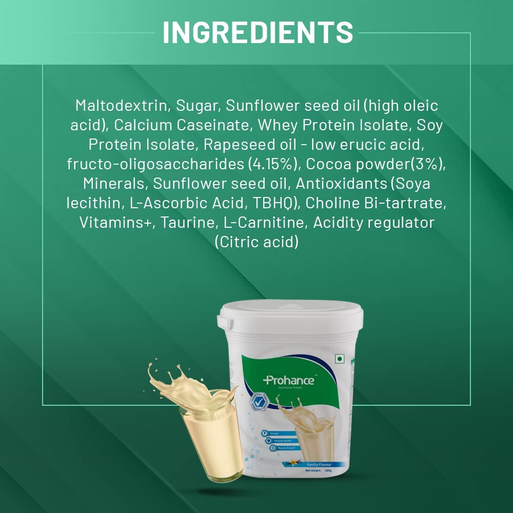 Generic Nutrition and Food Dietary Fibre Powder Vanilla - 400 g - image 6