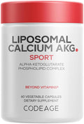 Codeage Liposomal Calcium AKG Supplement - 60 Capsules