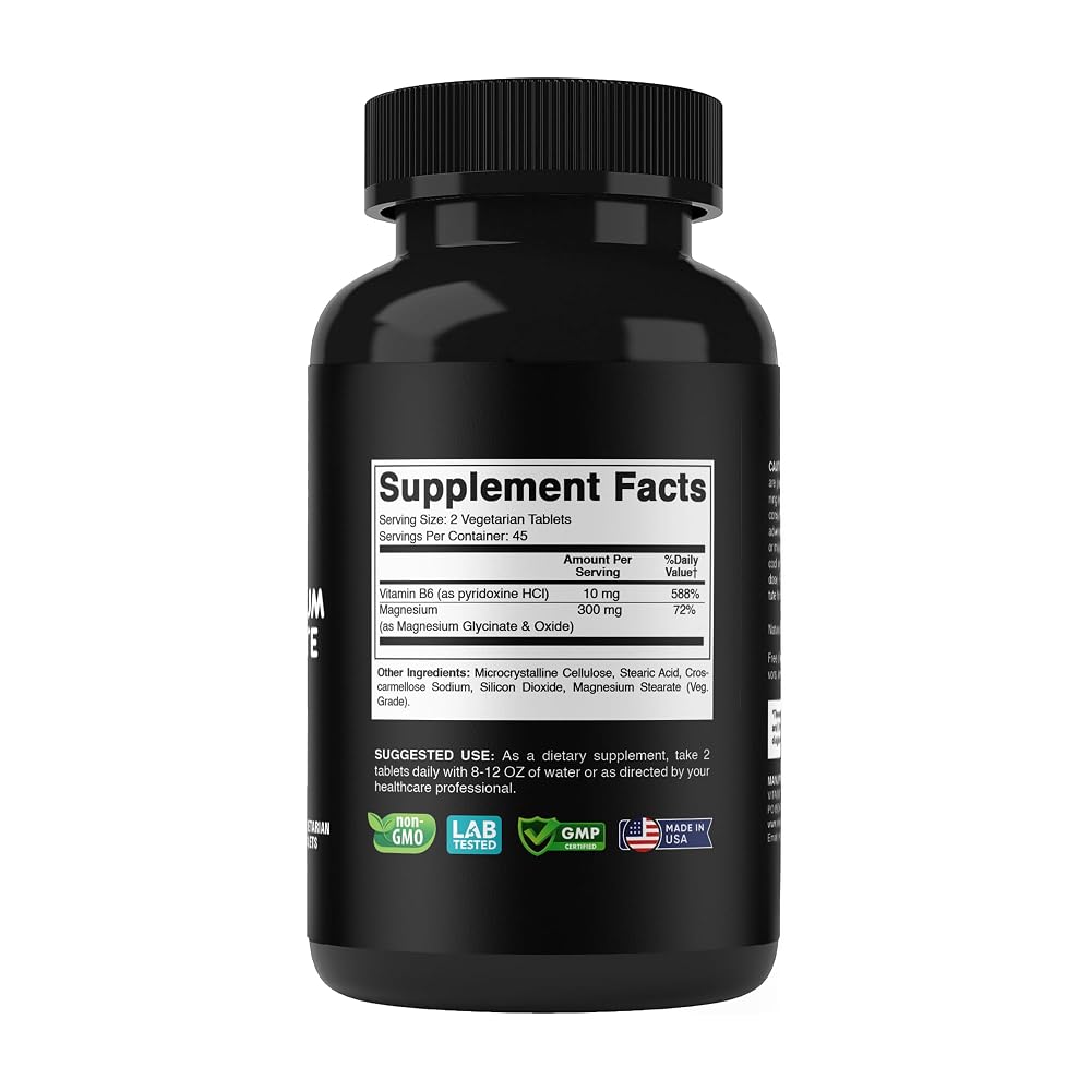 Vitabod Magnesium Glycinate 1000 mg - 90 Vegetarian Tablets - image 8