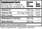 Daily Beta-Berry Beta Glucan Elderberry Vitamin C D3 Zinc - 90 Servings - image 2