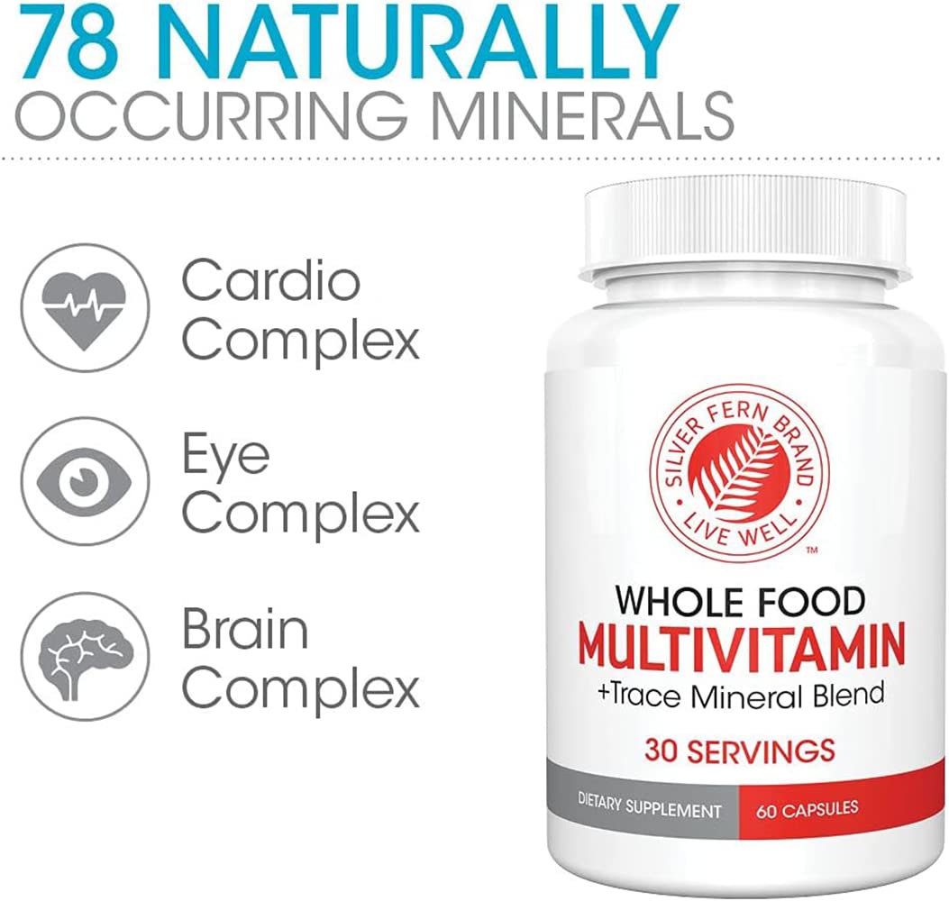 Silver Fern Whole Food Daily Multi Vitamin w/Trace Mineral Blend
