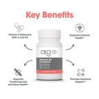 Allergy Research Group Vitamin D3 Complete - 120 Softgels - image 5