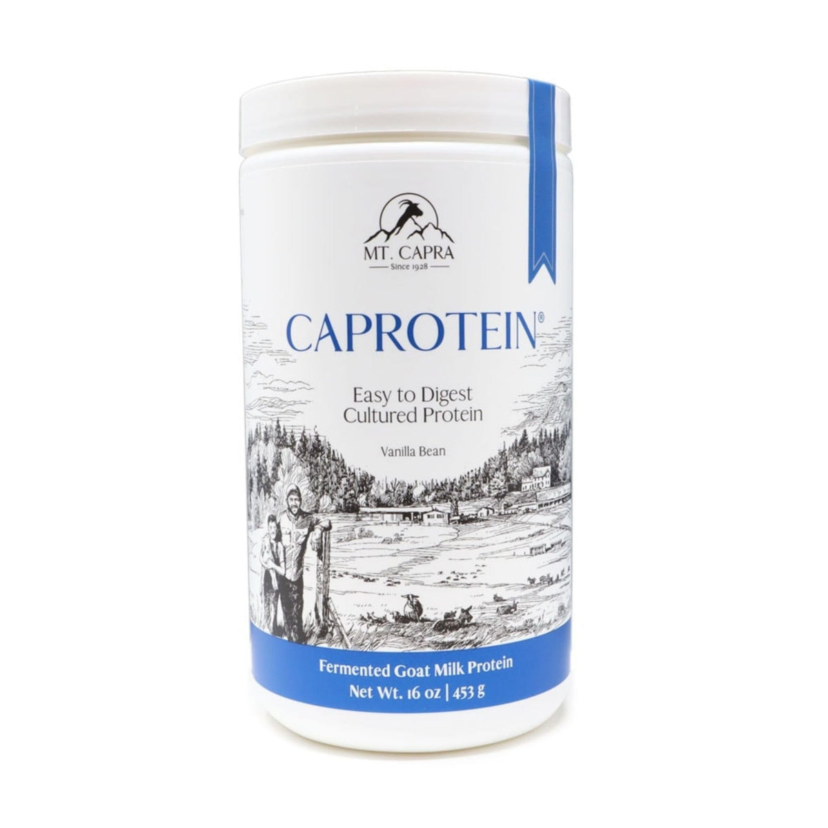 Mt. Capra Caprotein Vanilla Bean Protein Powder - 16 oz