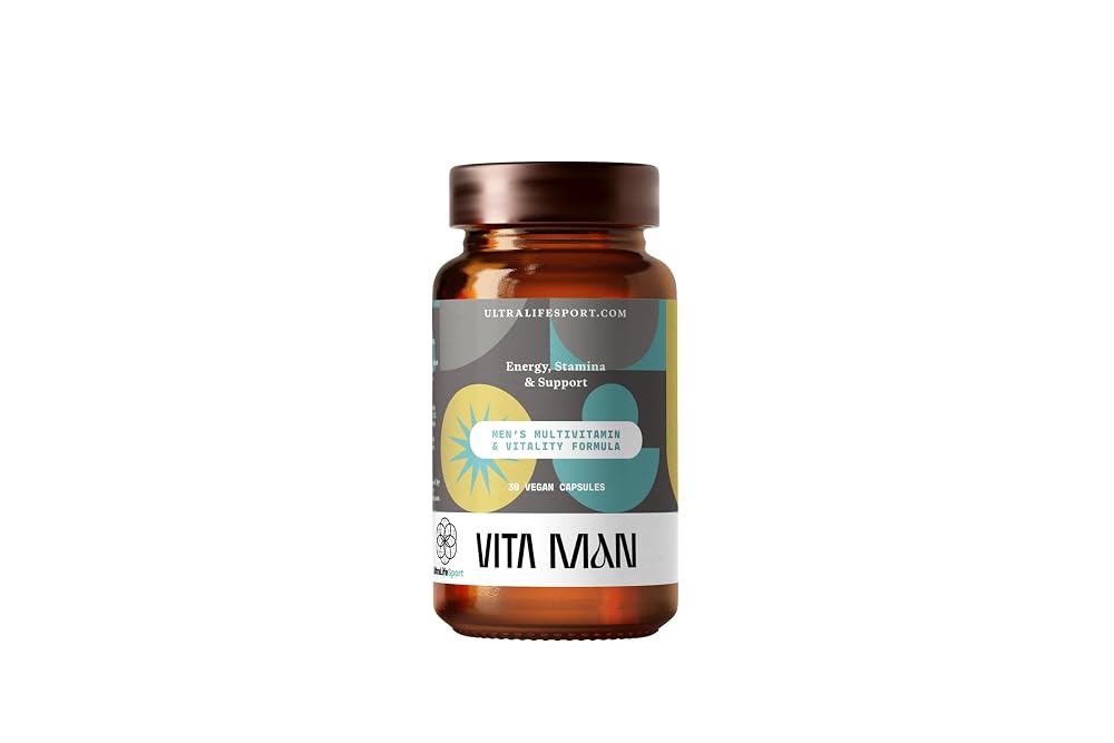 Ultra Life Sport VITA Man Premium Men's Multivitamin - 30 Capsules