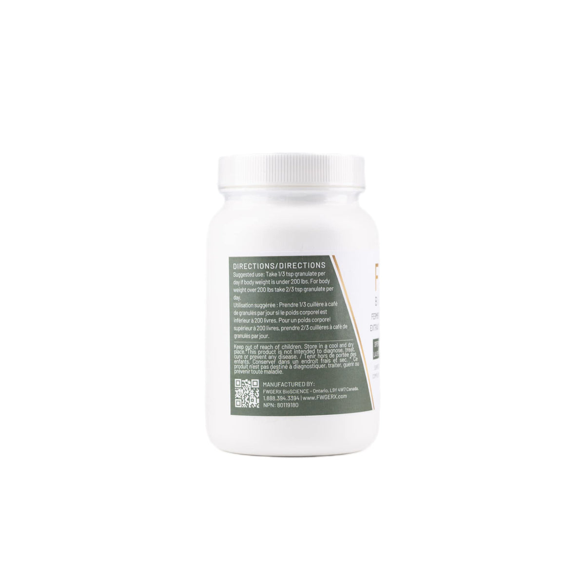 FWGE Rx BioSCIENCE Spermidine Fermented Wheat Germ Extract - 5.29 oz - image 2