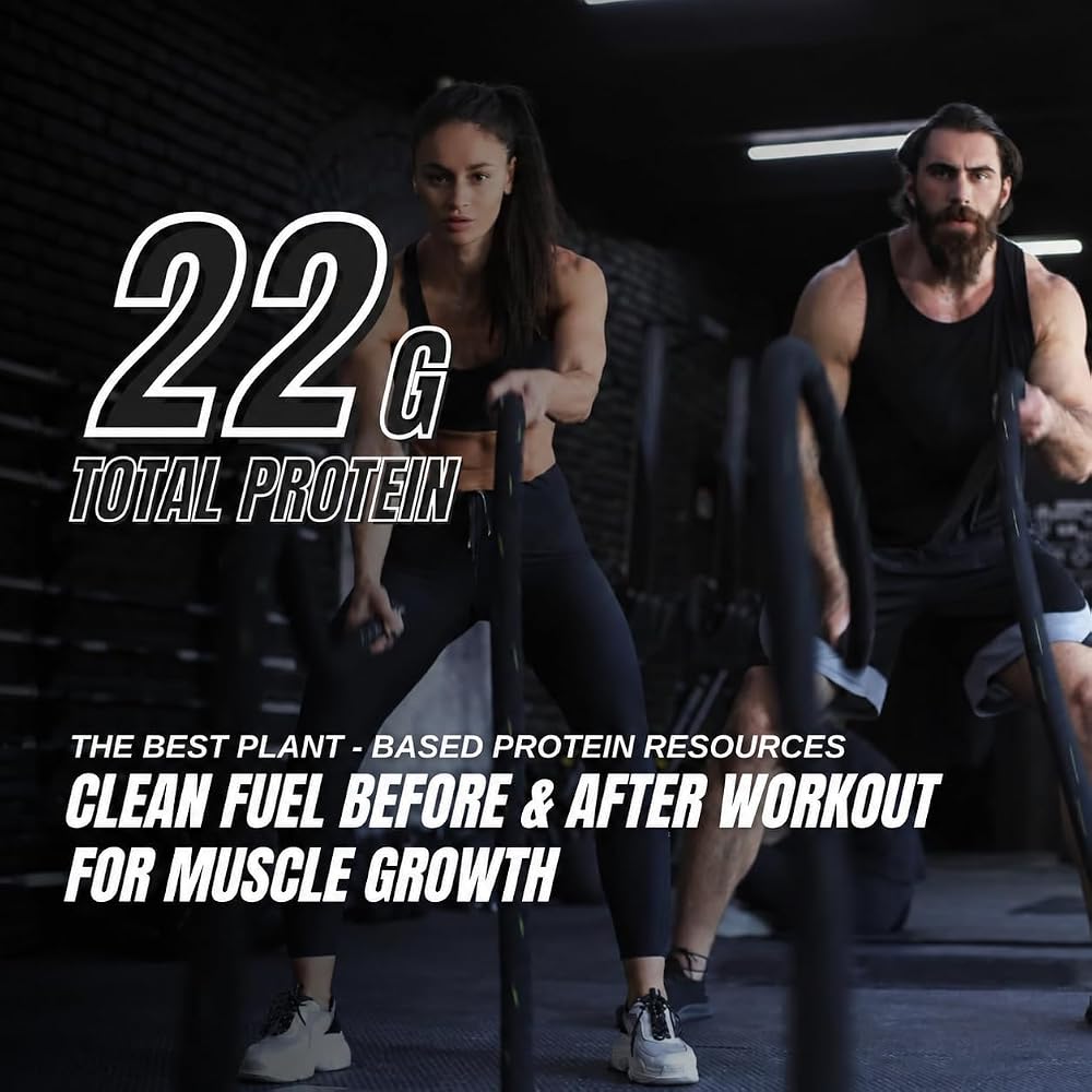 4D NUTRITION Vegan Plant Protein Powder Chocolate - 28 Servings - image 3