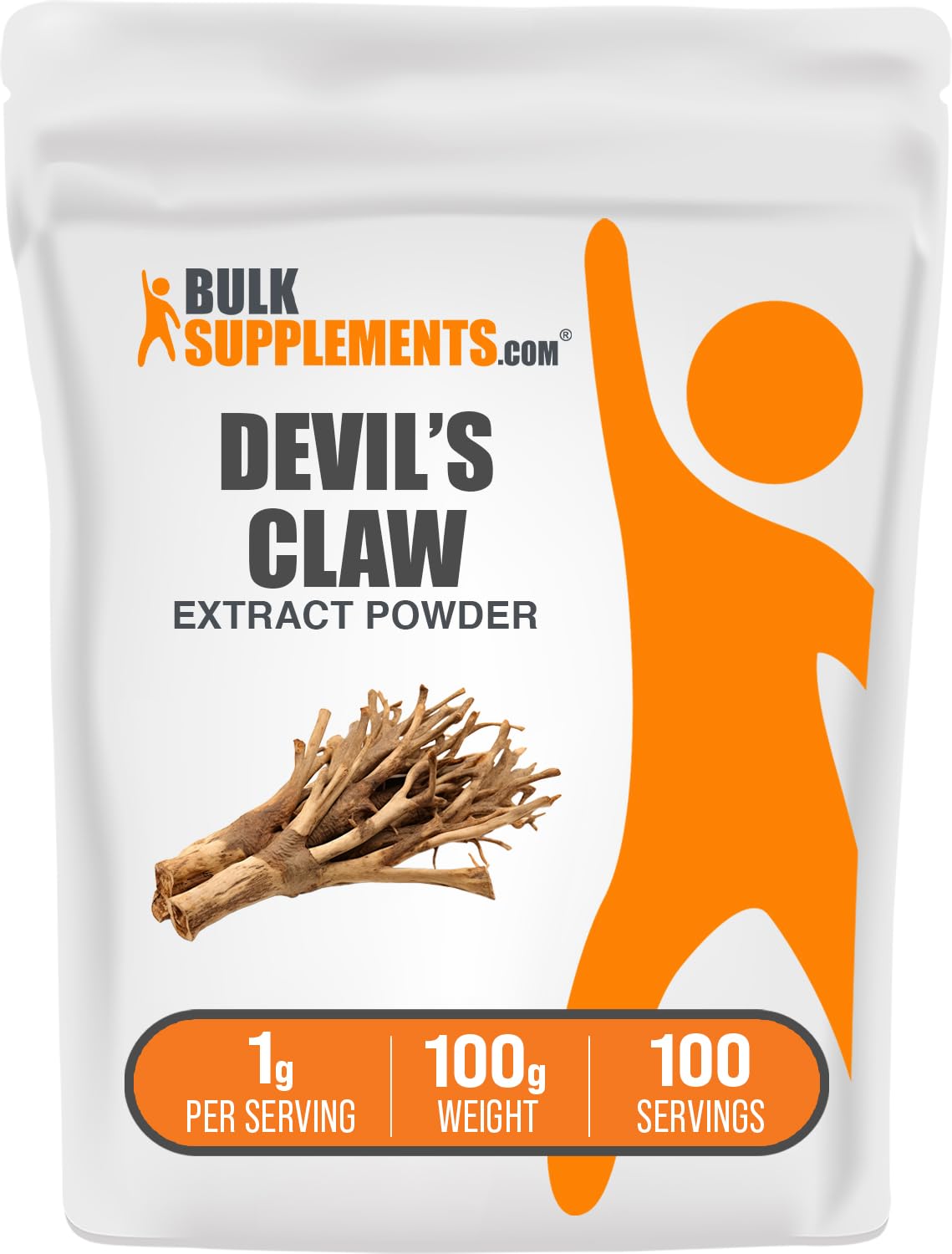 BulkSupplements Devil's Claw Extract Powder - 100g