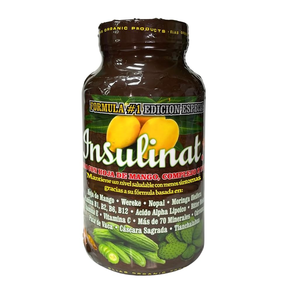Elias Organic Products Naturales Insulinat Multivitamin - 60 Tablets