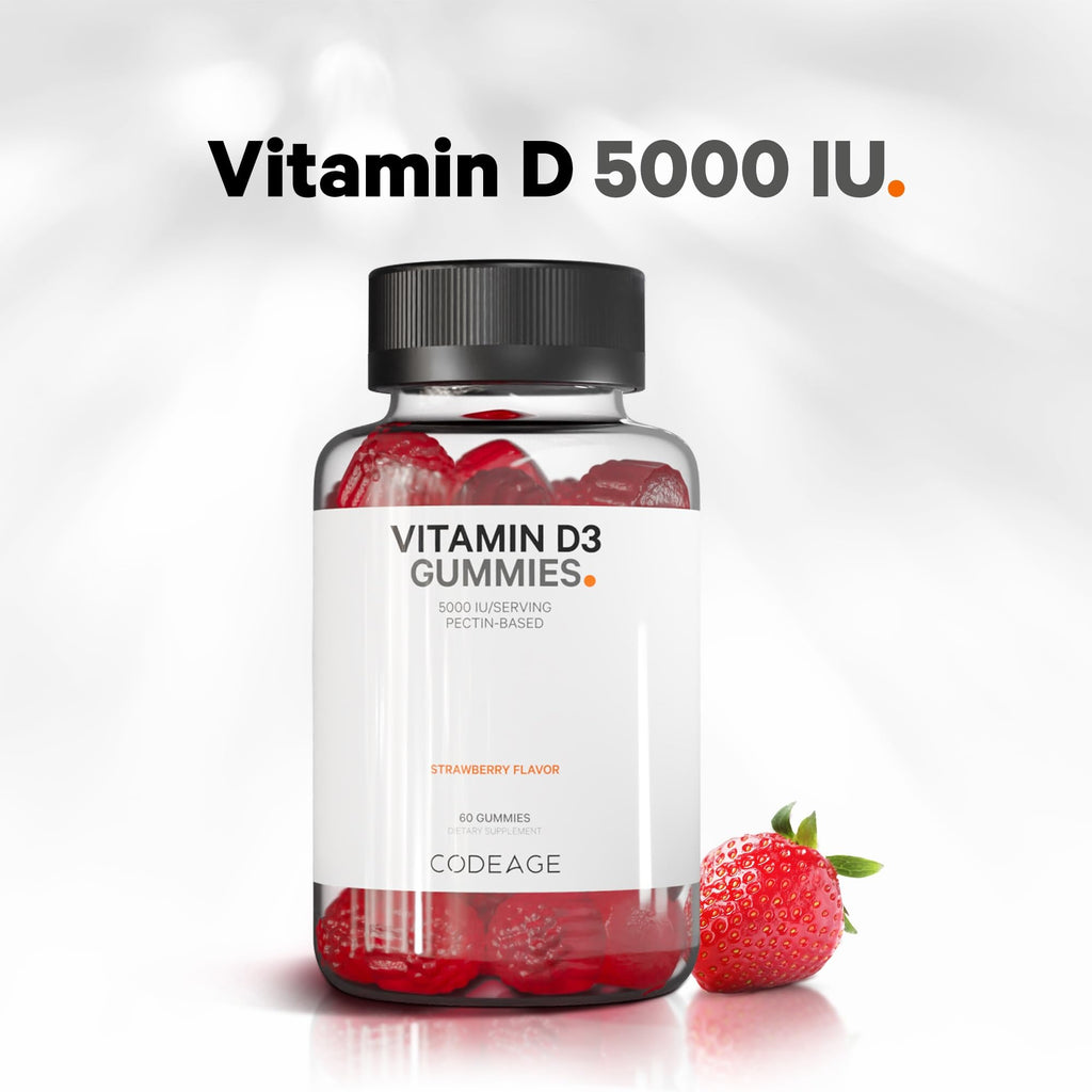 Codeage Vitamin D3 5000 IU Gummies - 60 Gummies - image 4