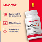 Stop Aging Now MAX-Q10 Coenzyme CoQ10 - 30 Softgels - image 3