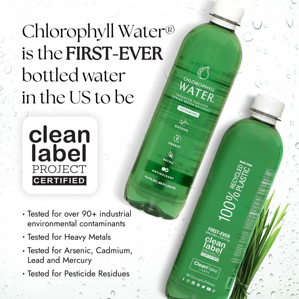Chlorophyll Water Clean Label Certified Hydration Drink - 12 Pack - image 5
