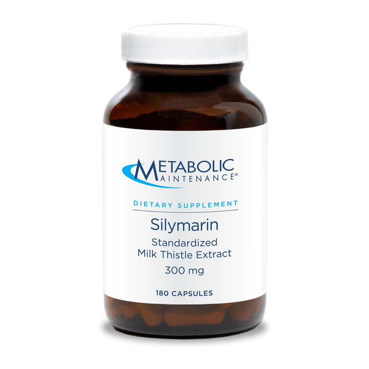 Metabolic Maintenance Silymarin 300 mg Milk Thistle - 180 Capsules