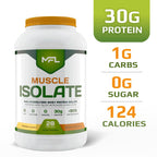 MUSCLE FOOD LABS MFL 100% Isolate Protein l 30g of Protein l 12g