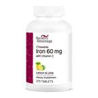 Bariatric Advantage Chewable Iron 60 mg Lemon Lime - 270 Tablets