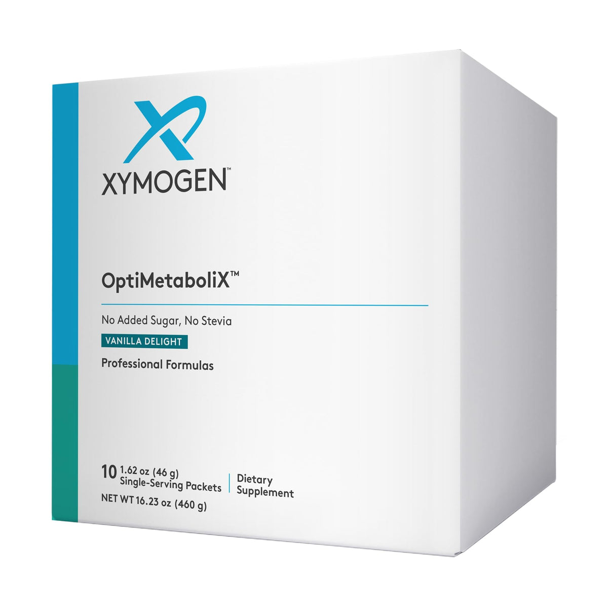 XYMOGEN OptiMetaboliX Vanilla Powder for Carb Metabolism - 10 Servings