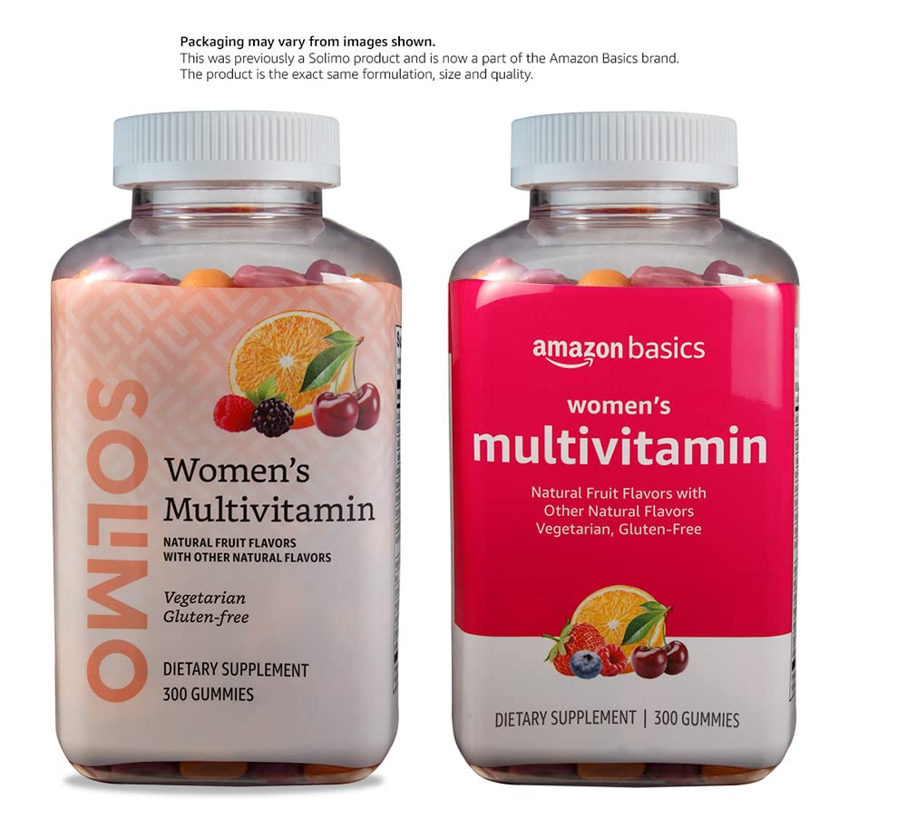 Amazon Basics Women's Multivitamin Mixed Berry Gummies - 300 Count - image 4