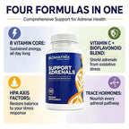 BioMatrix Adrenal Fatigue Supplement Cortisol Manager - 120 Capsules - image 2