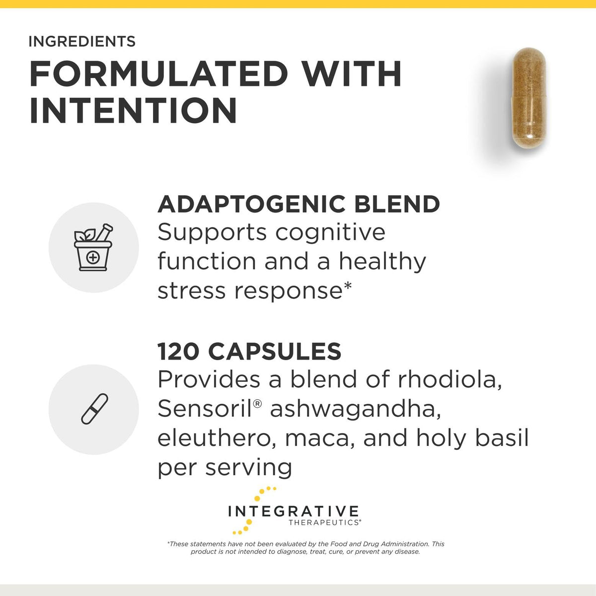 Integrative Therapeutics HPA Adapt Stress Support - 240 Capsules - image 4