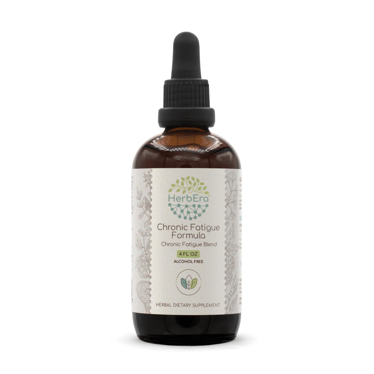 HerbEra Chronic Fatigue Formula Alcohol-Free Extract Tincture: