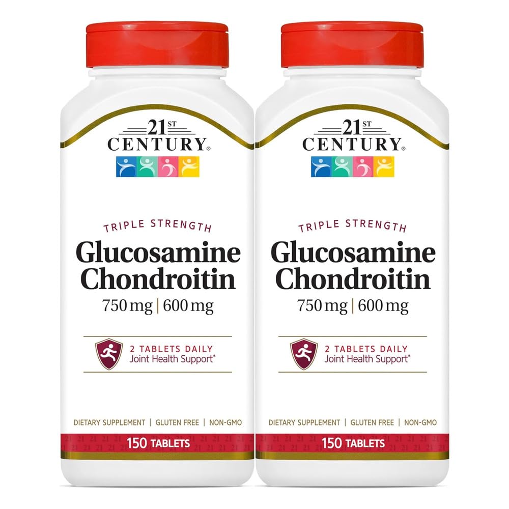 21st Century Glucosamine 750 mg & Chondroitin 600 mg Triple Strength