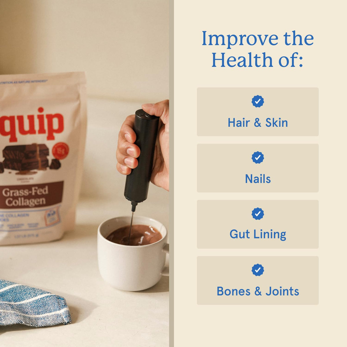 Equip Foods Complete Collagen - 100% Grass Fed Hydrolyzed Collagen