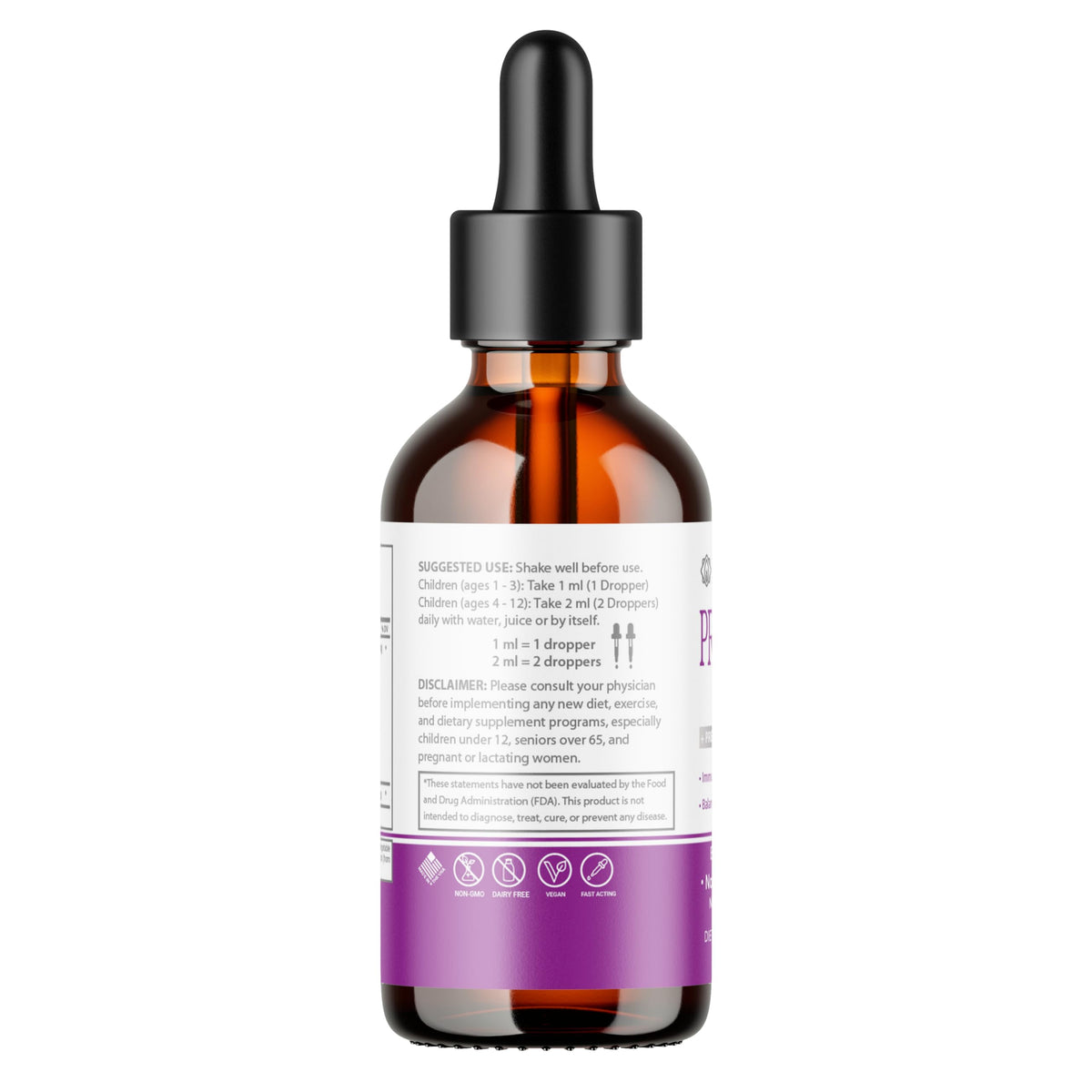 Healthy Genetics Liquid Probiotics for Kids & Toddlers - 2 Fl Oz - image 6