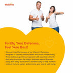 Wellrite Vitamin C Gummy Vitamins for Immunity - 60 Count - image 3