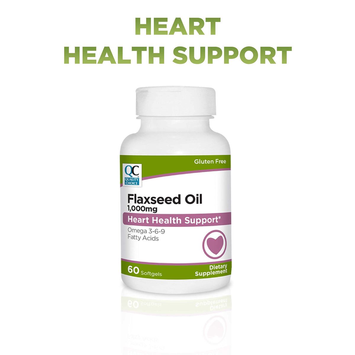 Quality Choice Flaxseed Oil 1000 mg Softgels - 120 Softgels - image 5