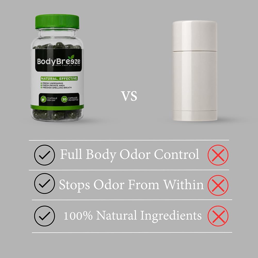 BodyBreeze Internal Deodorant Supplement