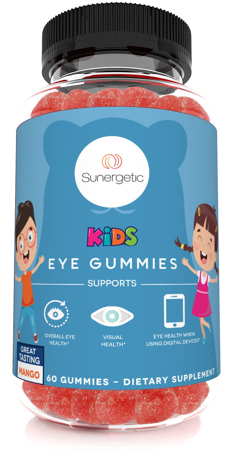 Sunergetic Premium Eye Support Gummies - Lutein with Zeaxanthin