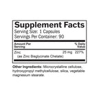 BrainMD Neuro Zinc 25 mg Zinc Bisglycinate - 90 Capsules - image 5