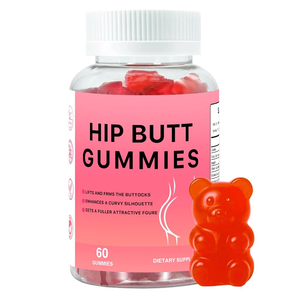 Siyolaherb Hip BBL Gummies for Women Body - 60 Gummies