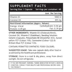 INLIFE Vitamin D3 5000 IU Cholecalciferol Softgels - 60 Count - image 2